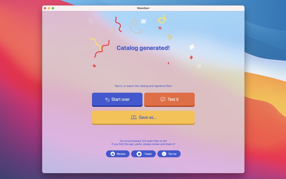 #5. WaveSavr (macOS) Podle: Hendri Soerianto