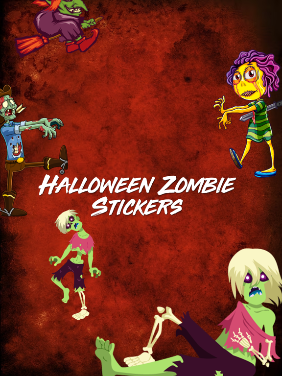 Screenshot #6 pour Halloween & Zombies Stickers