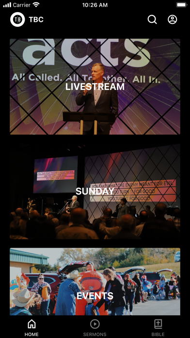 Topeka Baptist Church Screenshot