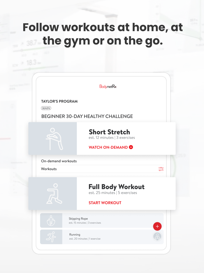 BodymetRx App
