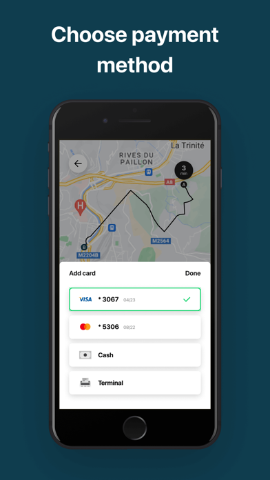 3J TRANSPORTS: VTC Taxi France Screenshot