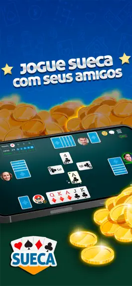 Game screenshot SUECA MegaJogos: Jogo de Carta hack