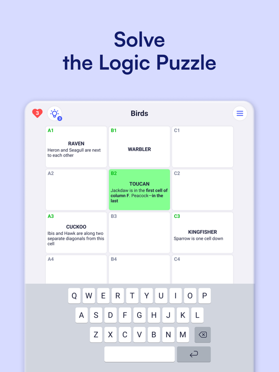 Screenshot #1 for Lexilogic - Word Puzzle Games