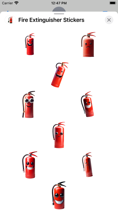 Screenshot #1 pour Fire Extinguisher Stickers