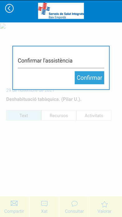 Formació SSIBE Screenshot