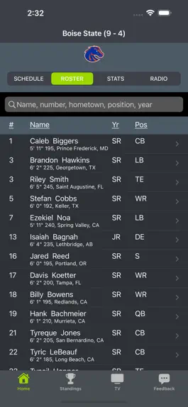Game screenshot Boise State Football Schedules apk