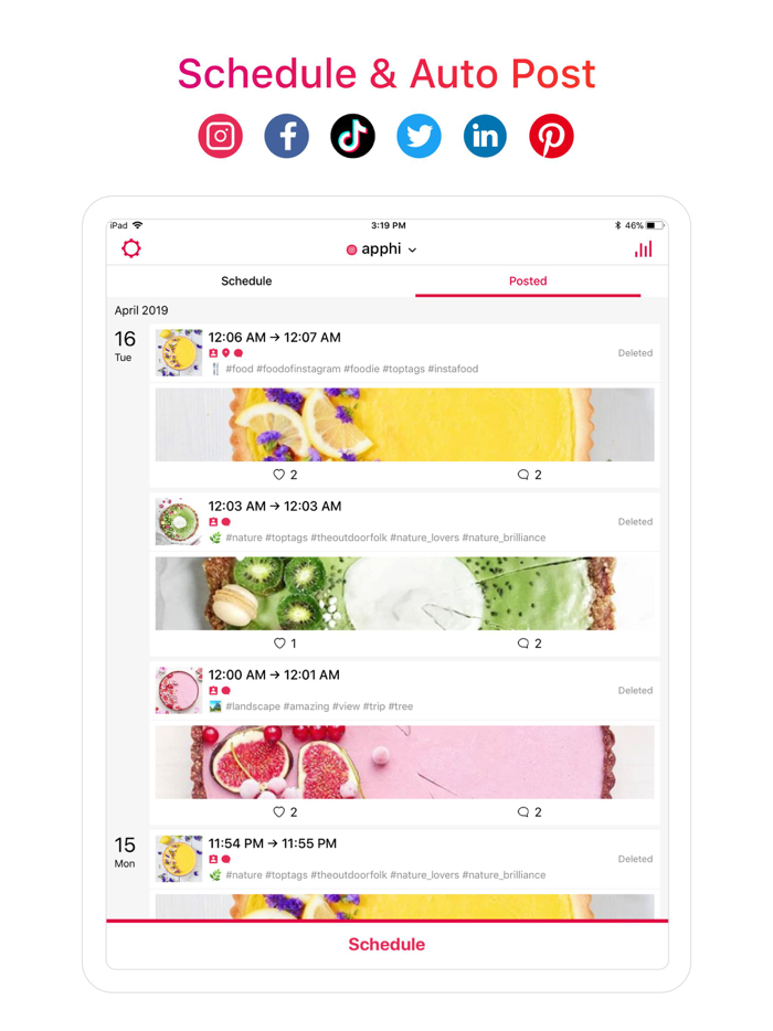Apphi Social Media Scheduler
