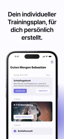 Game screenshot eaze: Persönlicher Schlafcoach apk
