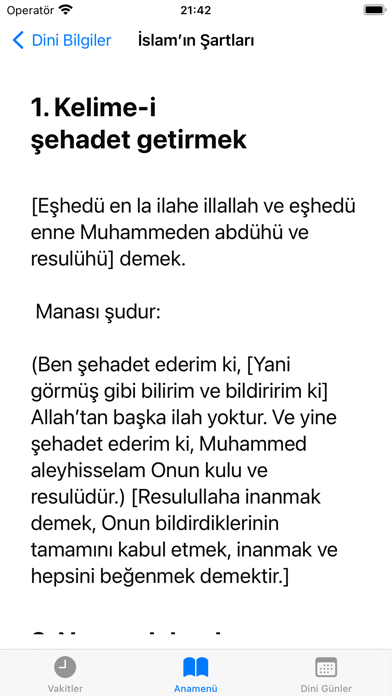 Islam App - Ezan, Kuran, Namaz Screenshot