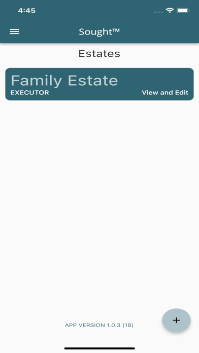 Sought App Screenshot