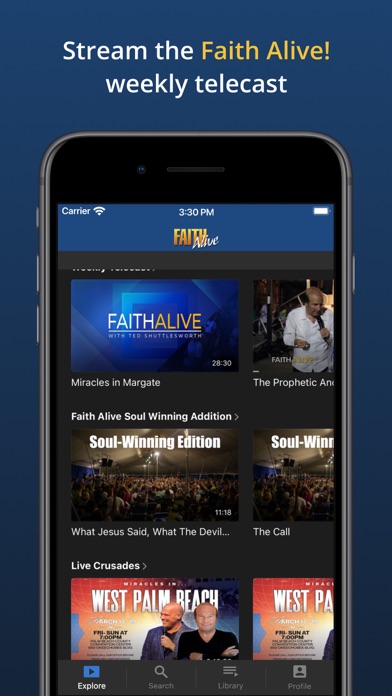 Faith Alive Ted Shuttlesworth Screenshot