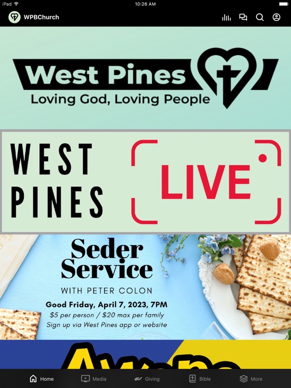 Screenshot #4 pour West Pines Baptist Church