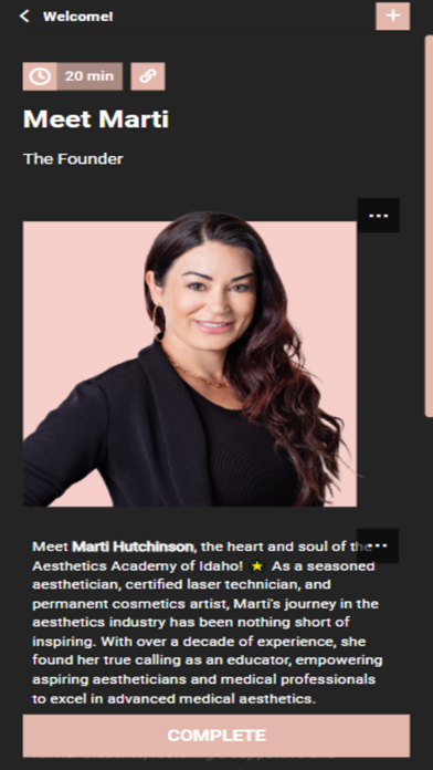 MedSpa Mentor Screenshot