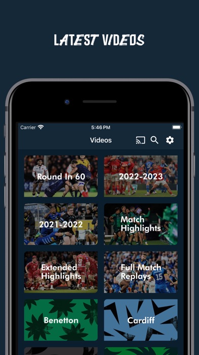 URC TV: Watch Live URC Rugby Screenshot