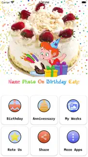 name on cake iphone screenshot 1