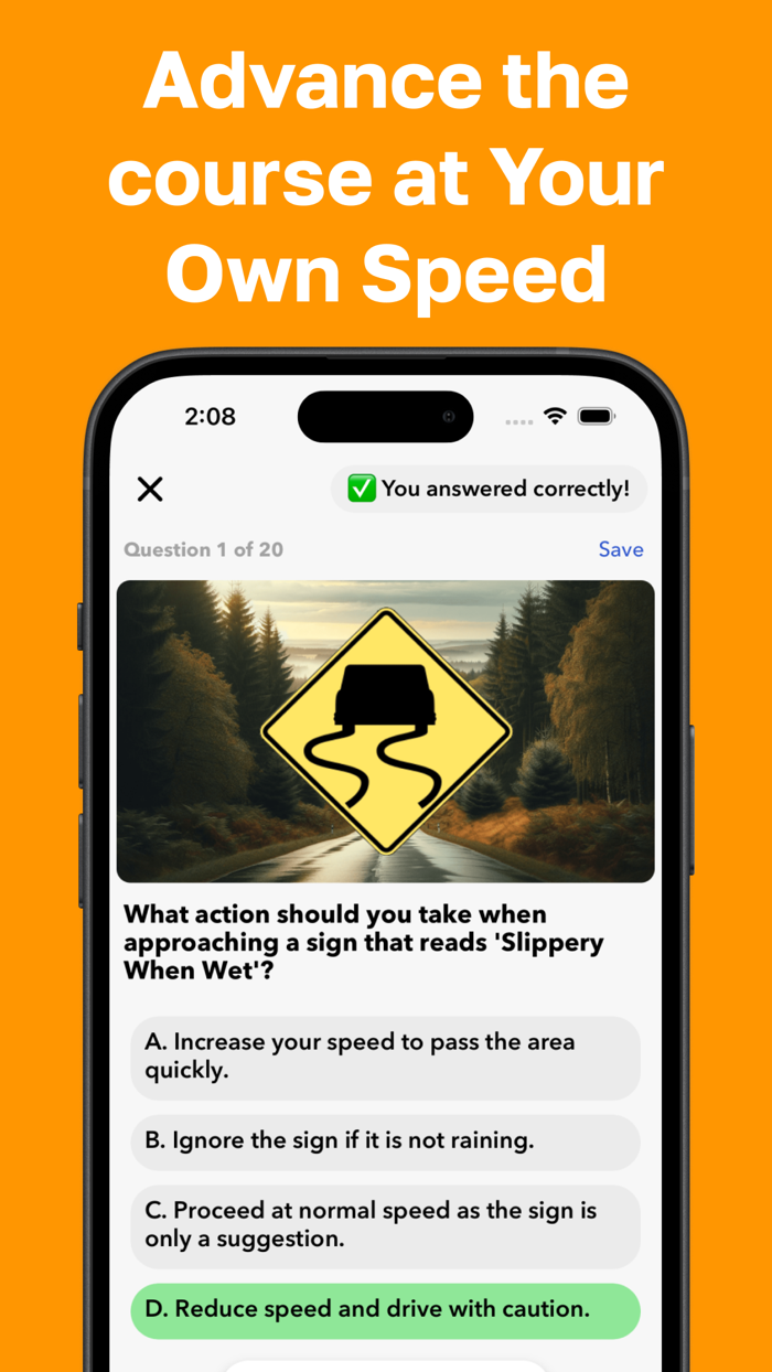 DMV Practice Test・AI Driver Ed