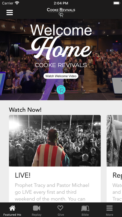 Cooke Revivals Screenshot
