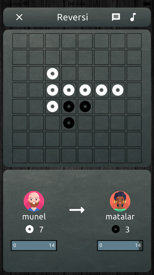 #2. Reversi E (iOS) 由: Mustafa UNEL