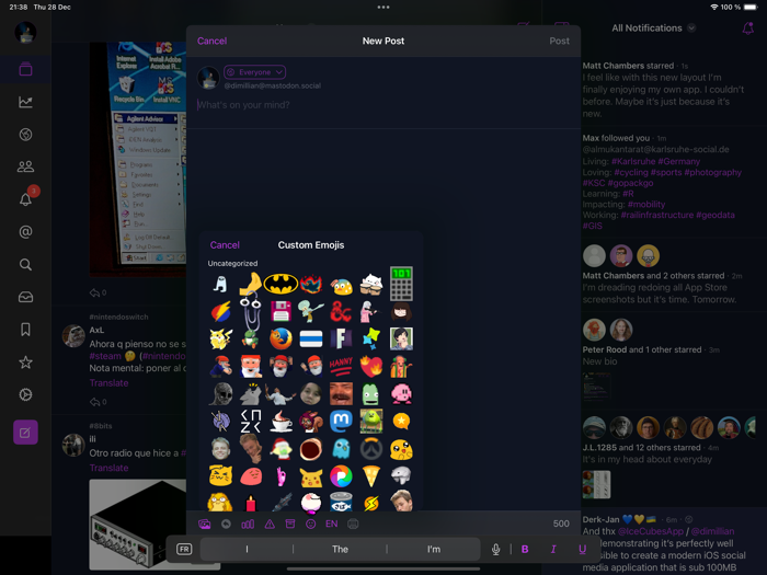 Ice Cubes for Mastodon