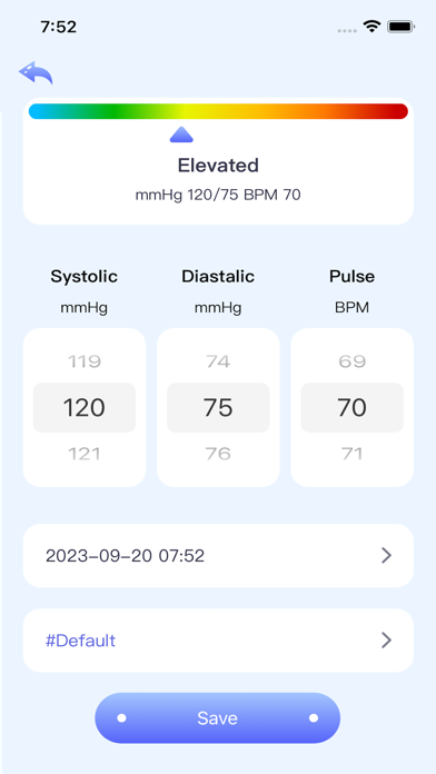Blood Pressure:Healthy Partner Screenshot