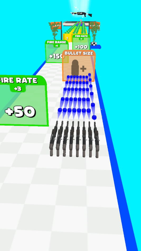 #2. Gun Clone (iOS) 由: Rollic Games