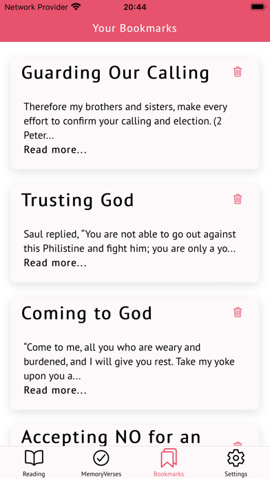 Four Minute Bible Study Screenshot