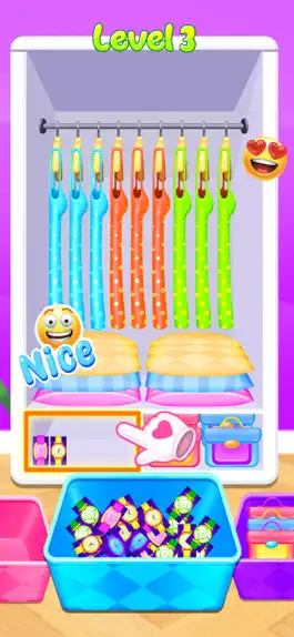 Game screenshot Fill the Closet - Organize Fun apk