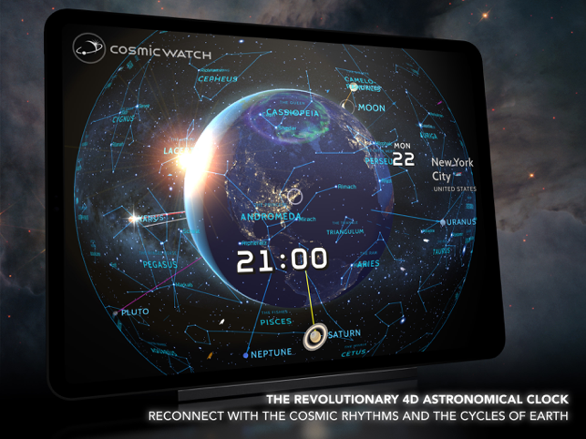 Screenshot ng Cosmic-Watch