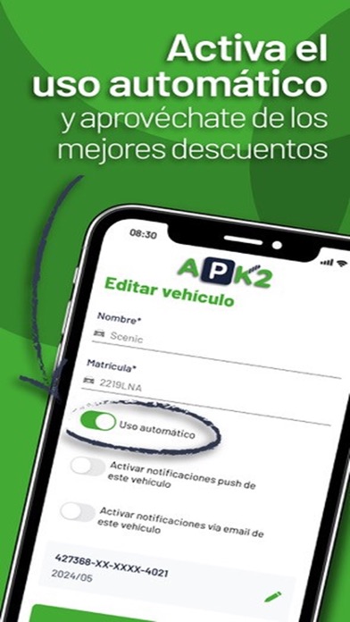 Aparcados - App para aparcar Screenshot