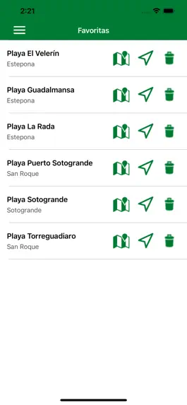 Game screenshot Catálogo General de Playas apk