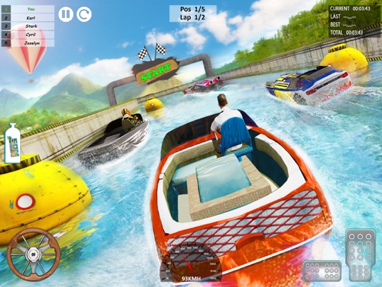 Screenshot #5 pour jeu de course de bateaux 2024
