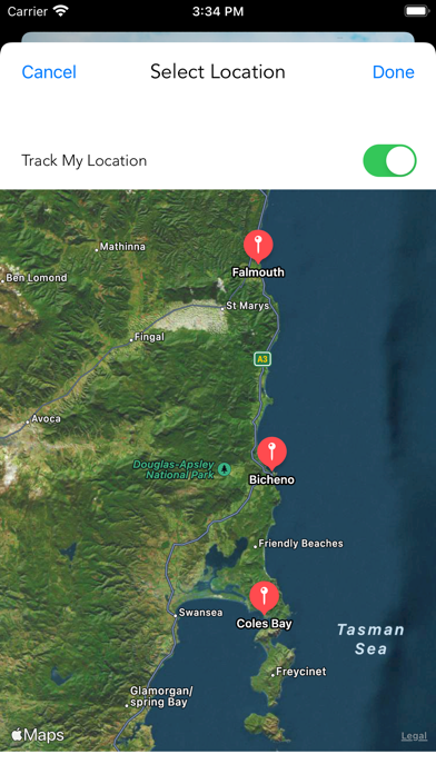 Tasmania Tide Times Screenshot
