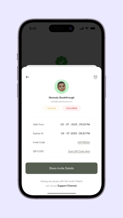 App screenshot