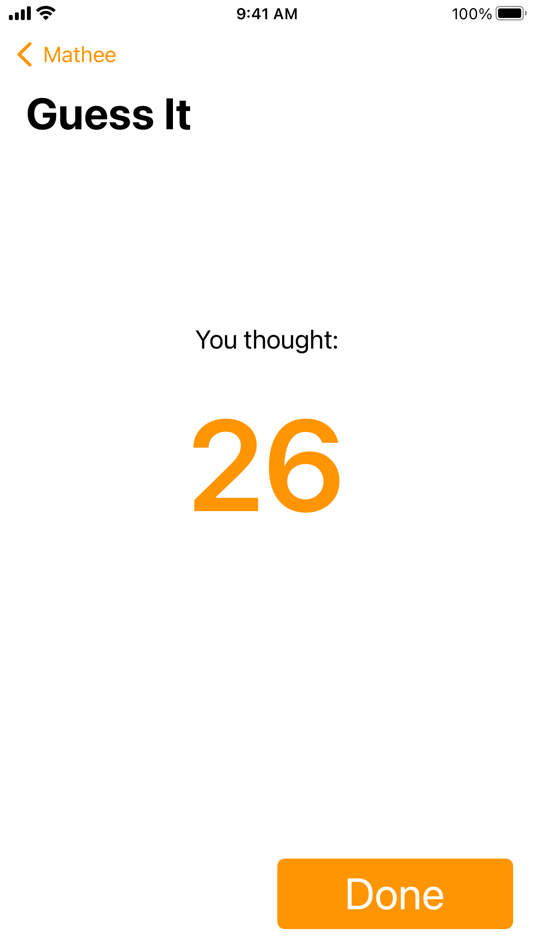 #6. Mathee - Math Tricks & Games (iOS) 由: Daniel Springer
