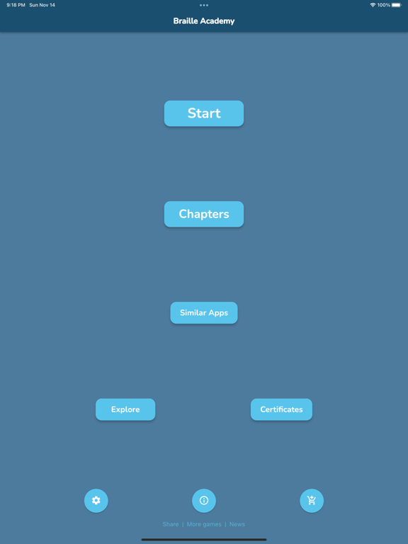 Braille Academy: Play &  Learn iPad screenshot 9 - Education app