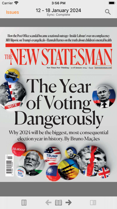 New Statesman & Archive Screenshot