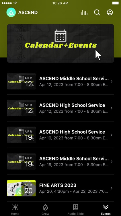 Ascend Student Ministry