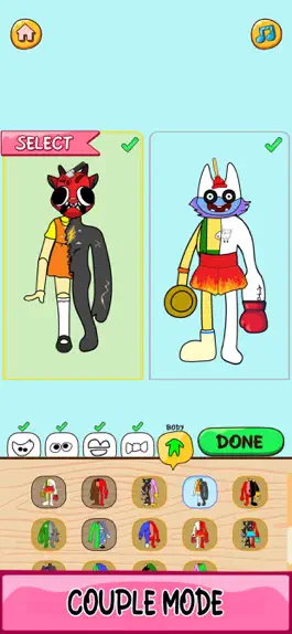 Game screenshot Mix Monster: Couple Makeover apk