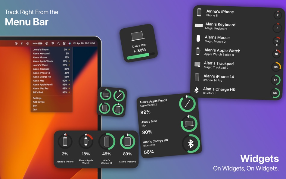 #2. Cloud Battery (macOS) 由: Alan Yan
