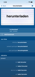 German Verbs Trainer screenshot #6 for iPhone
