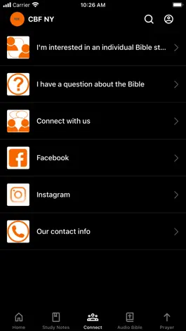 Game screenshot Campus Bible Fellowship NY hack