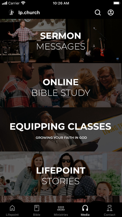 lp.church Screenshot