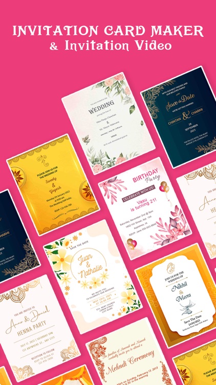 Invitation Card Maker Design