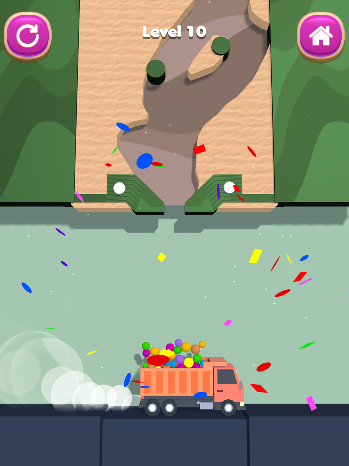 Fun Sand Balls Puzzle Games 3D