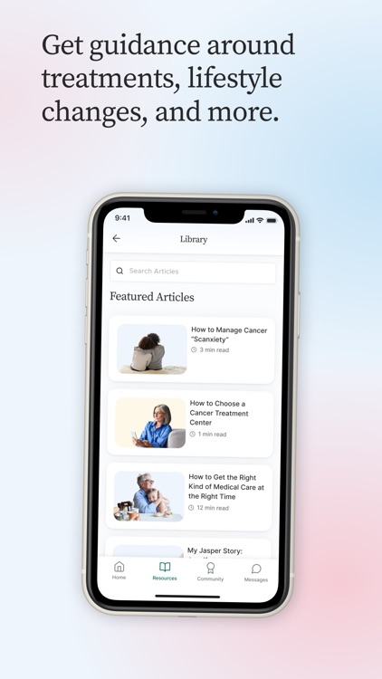Jasper Cancer Care Companion screenshot-5