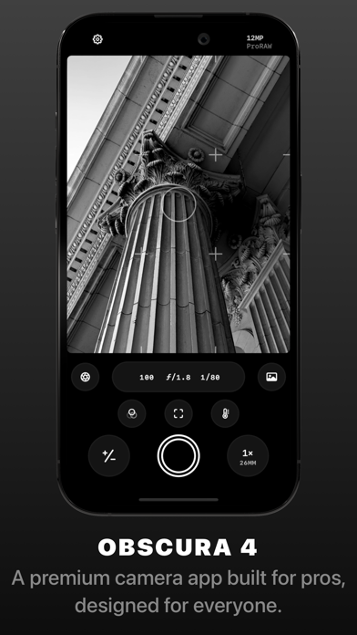 Obscura — Pro Camera Screenshots