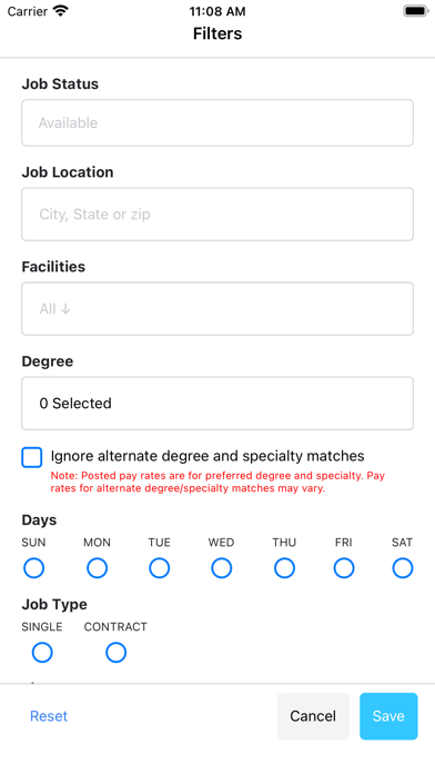 ACES Healthcare Staffing Screenshot