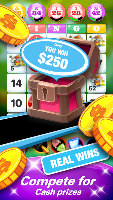 Screenshot #1 pour Bingo Paradise: Cash Prizes