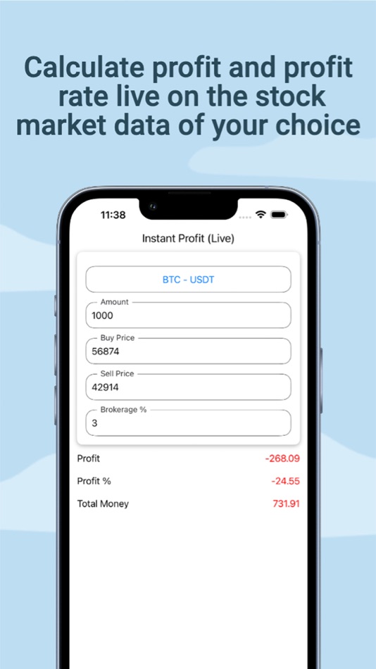 #2. Crypto Profit Calculator -Live (iOS) 由: Ugur Altinsoy
