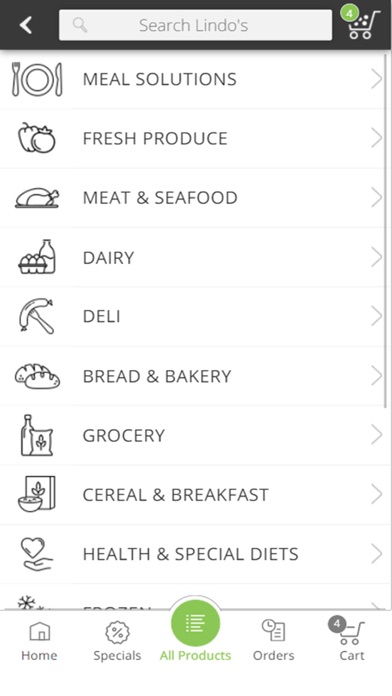 DropIt Grocery Screenshot